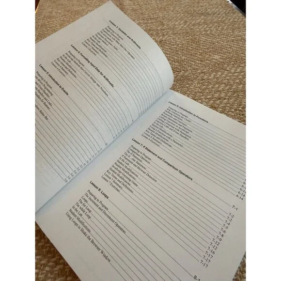 JavaScript 101 Textbook – Introduction to Computing (2003) - Picture 5 of 8